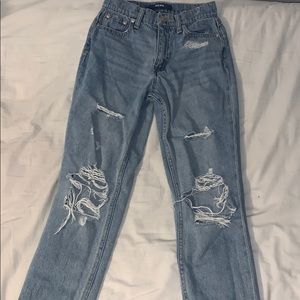 aero mom jeans